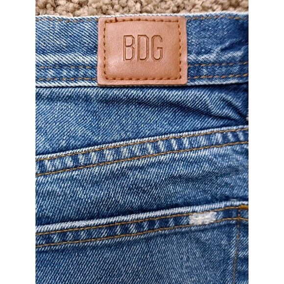 BDG Urban Outfitters Jeans Men's Size 34x32 Jeans Blue Denim Slim Fit Y2K - Picture 8 of 9